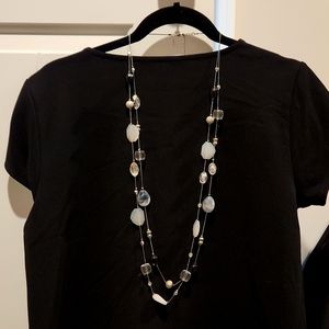 NY&Co. Long Double-Strand Necklace